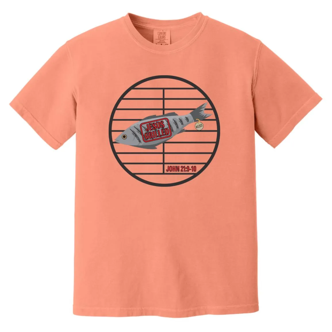 153 Fish - Men's Soft-Washed Comfort Cotton Short Sleeve T-Shirt