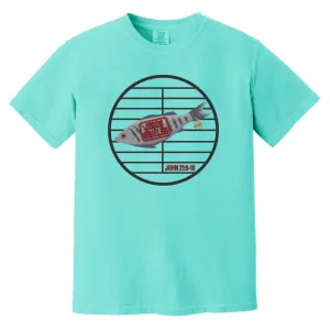 153 Fish - Men's Soft-Washed Comfort Cotton Short Sleeve T-Shirt