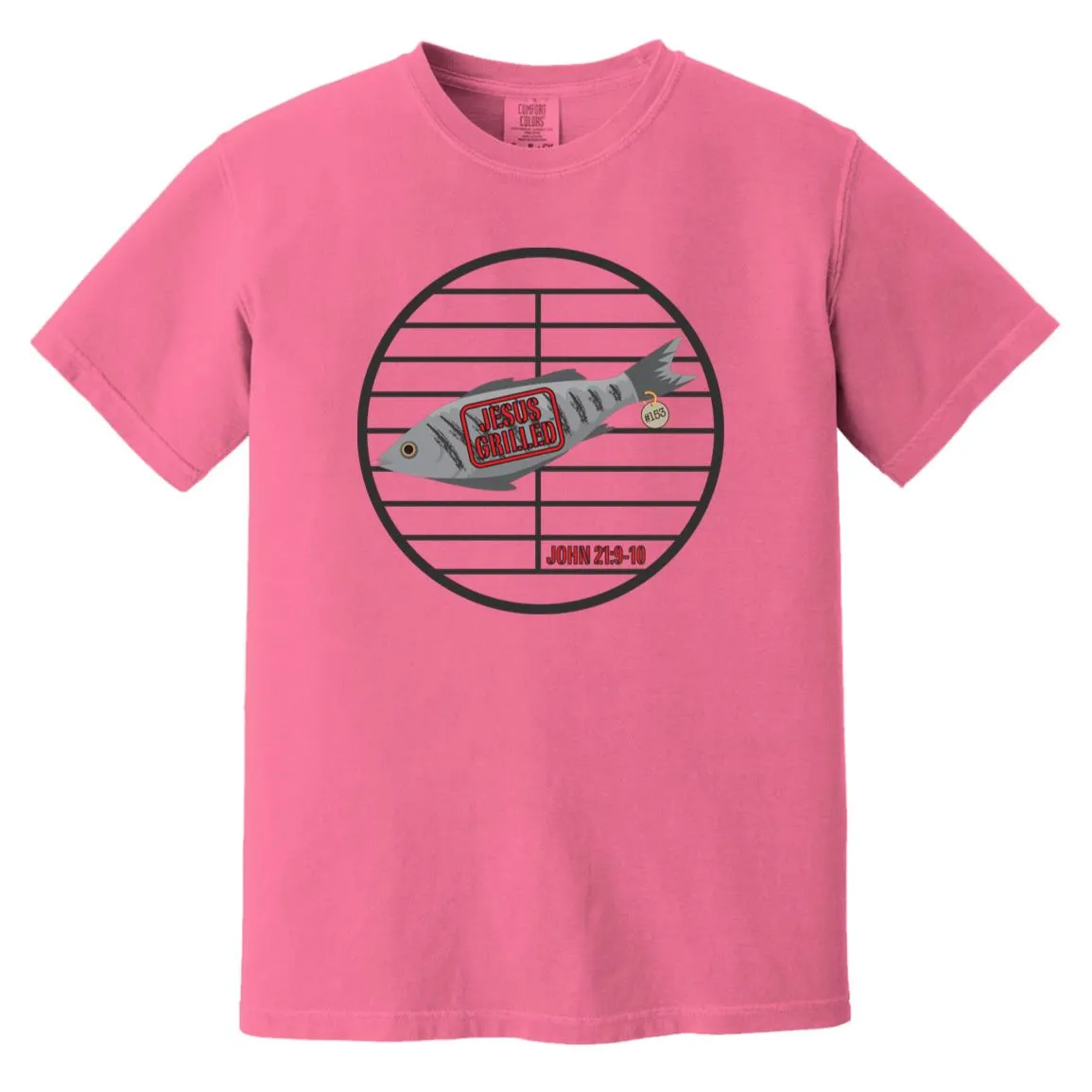 153 Fish - Men's Soft-Washed Comfort Cotton Short Sleeve T-Shirt