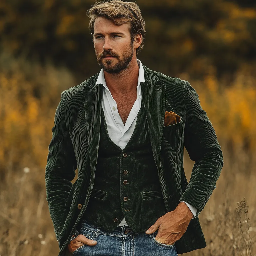 Adam - Vinage Blazer and Vest