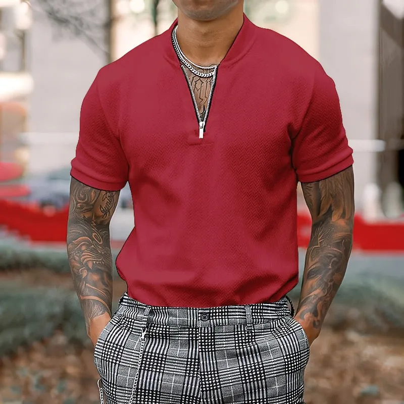 Aidase Men Polo Shirts Summer Slim Fit Casual Men's T Shirts Breathable Tees Male Top Man Sports Wear  New Fashionidase