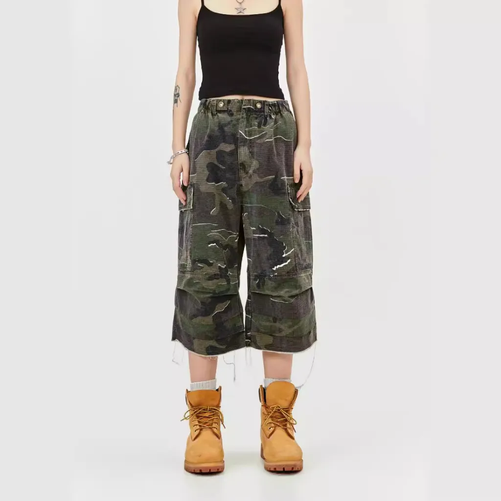 American High Street Camo Shorts