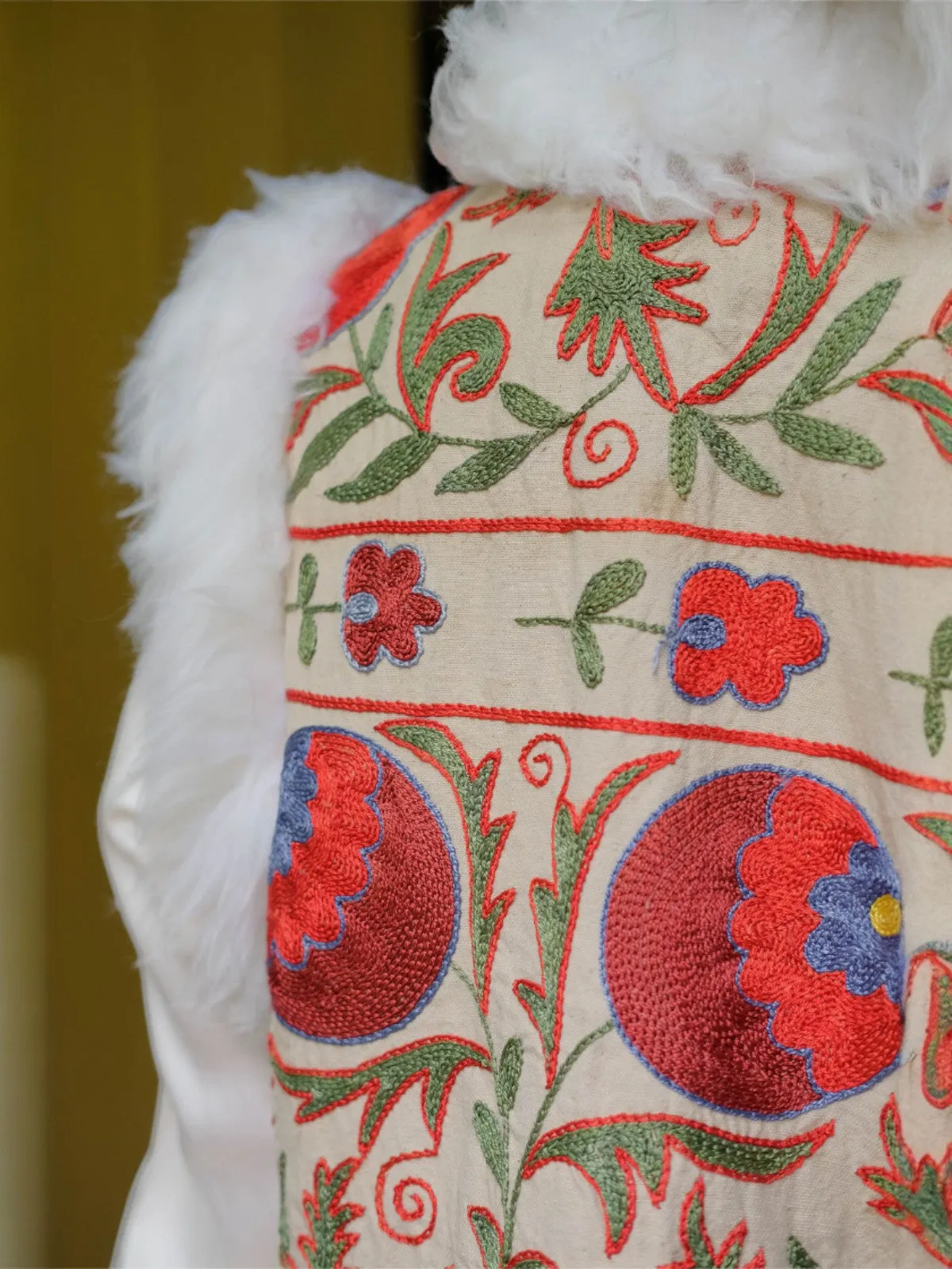 Aziz Waistcoat - M | Ivory