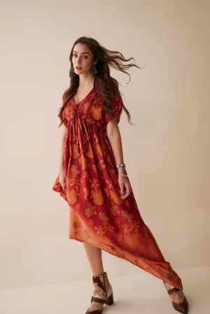 Bohera Krystal Dee Maxi Print Dress