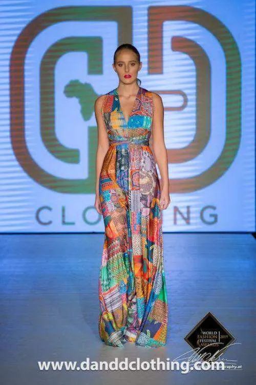 D&D Red Carpet Multi Color Dress