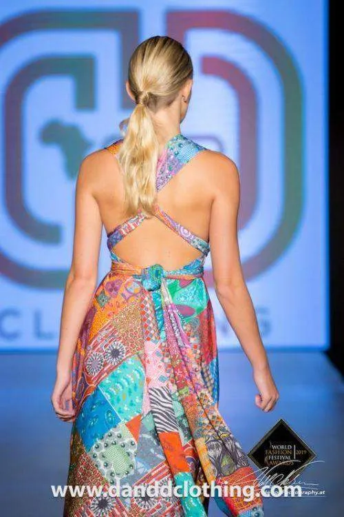 D&D Red Carpet Multi Color Dress