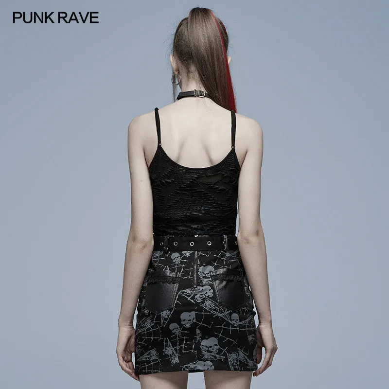 Dark Muse - Punk Mesh Camisole