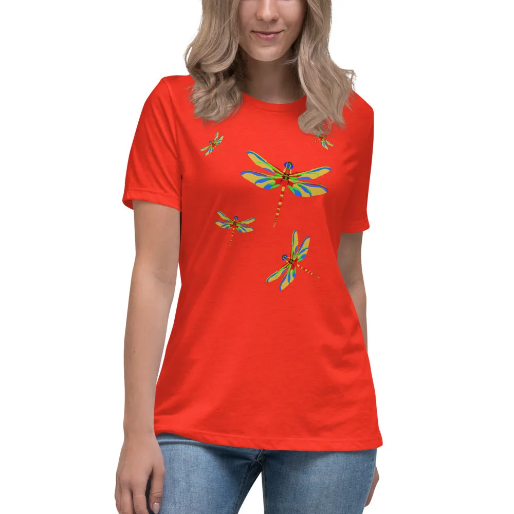 Dragonfly's are Free Women's Relaxed T-Shirt | Women's T-shirt Relaxed Fit