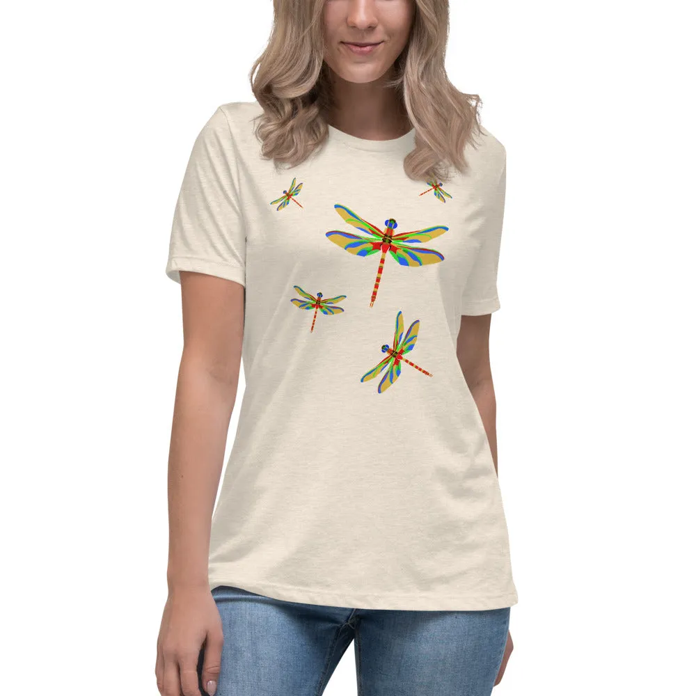Dragonfly's are Free Women's Relaxed T-Shirt | Women's T-shirt Relaxed Fit