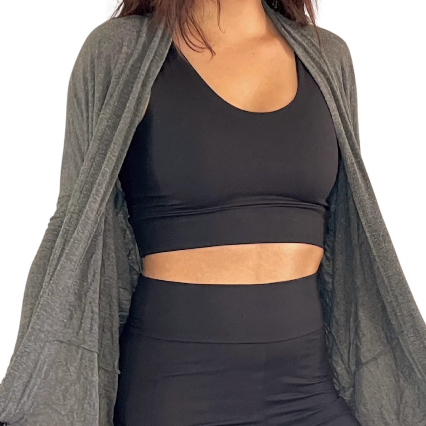 Essential Black Wireless Sports Bra