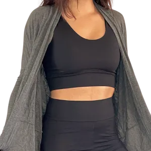 Essential Black Wireless Sports Bra