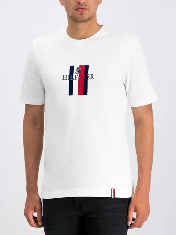 Flag Crest Relaxed Fit Tee