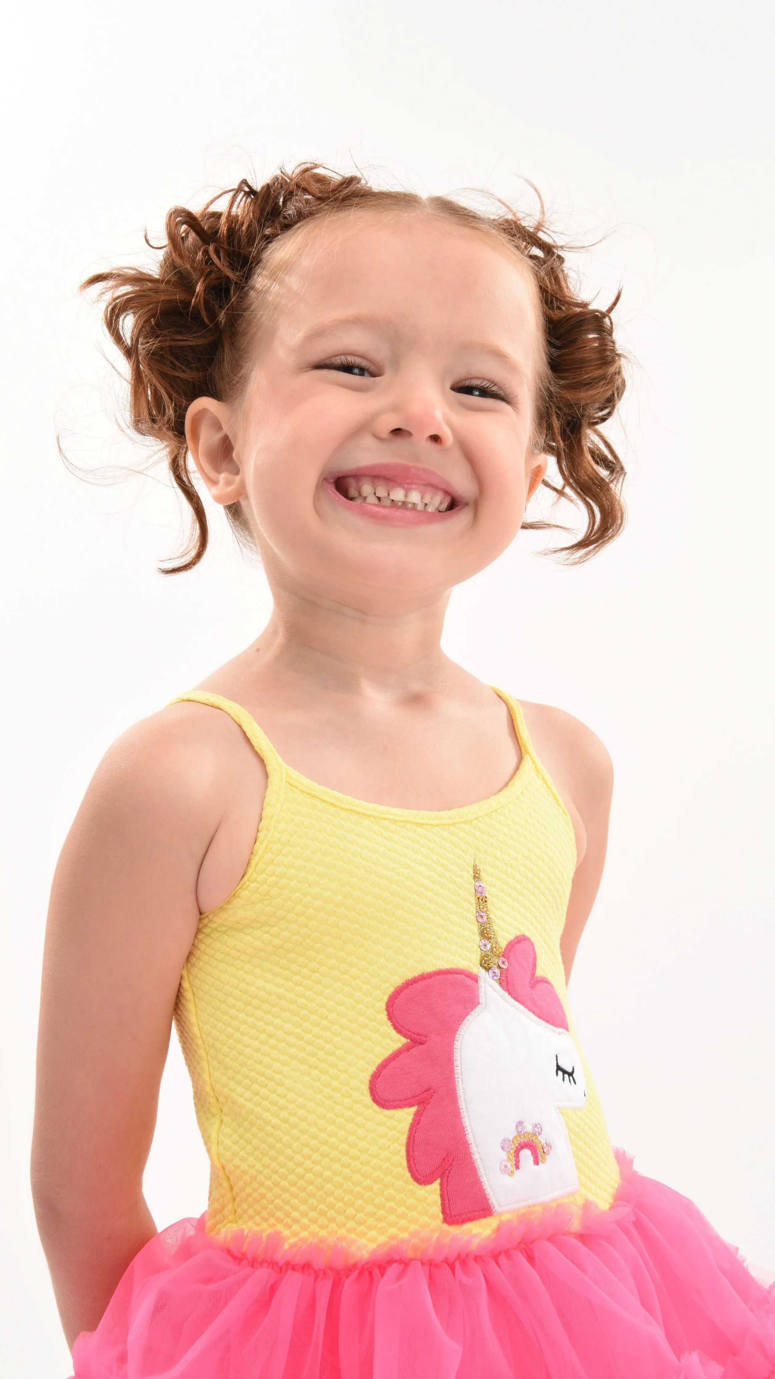 Fuchsia Jenny Unicorn Tulle Dress