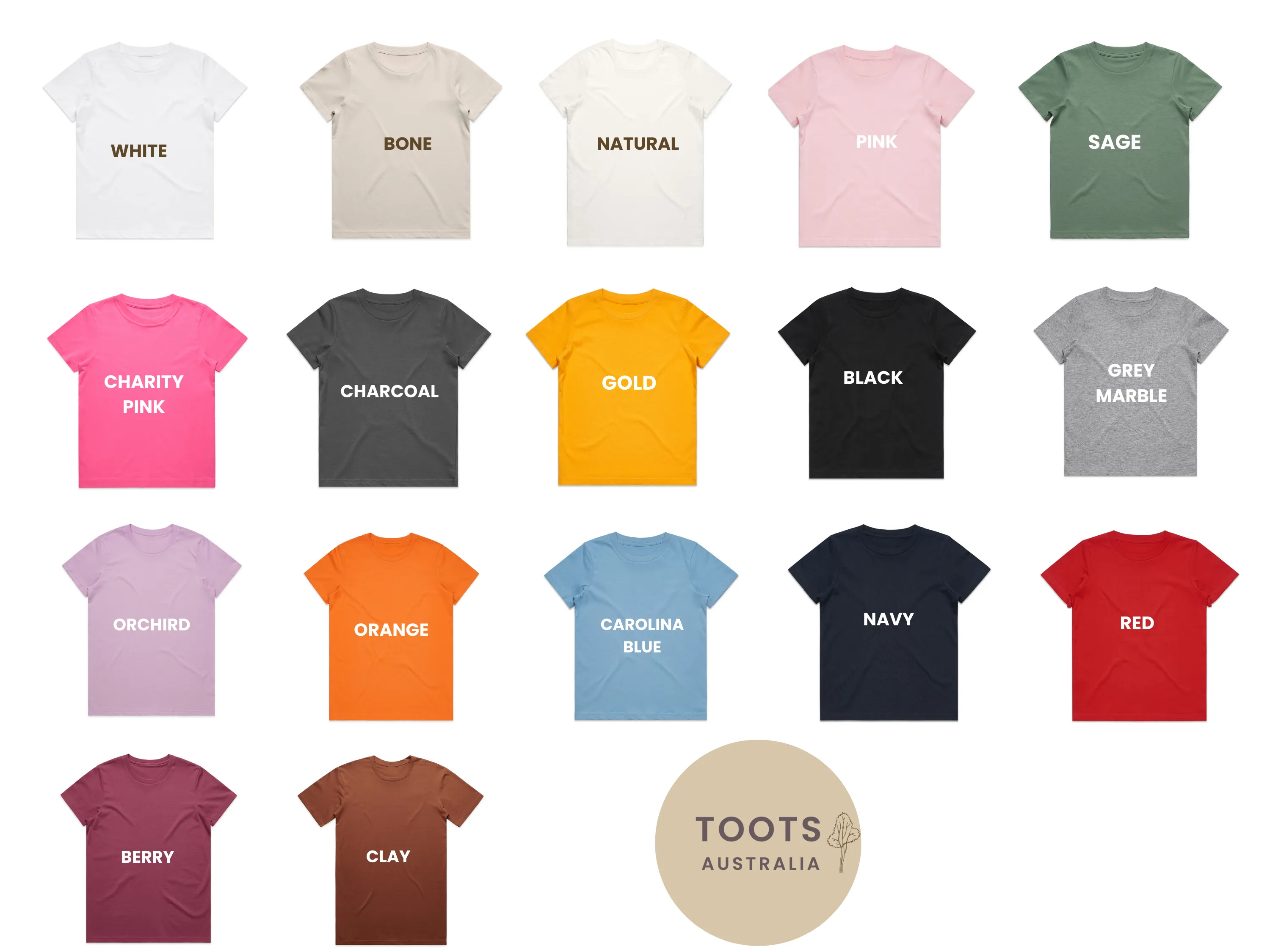 HARMONY DAY CIRCLE ORANGE T-SHIRT