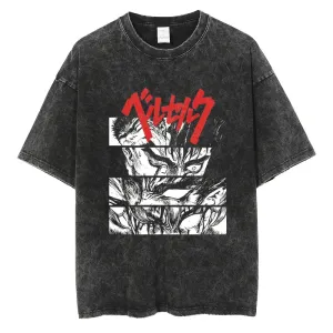 [KUJO] "Rampage" Vintage Oversized T Shirt