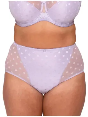 Lilac Carmen High Rise Briefs