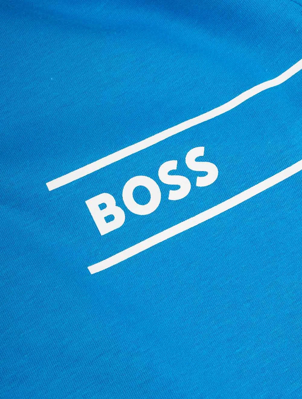 Loungewear Logo T-shirt Beacon Blue