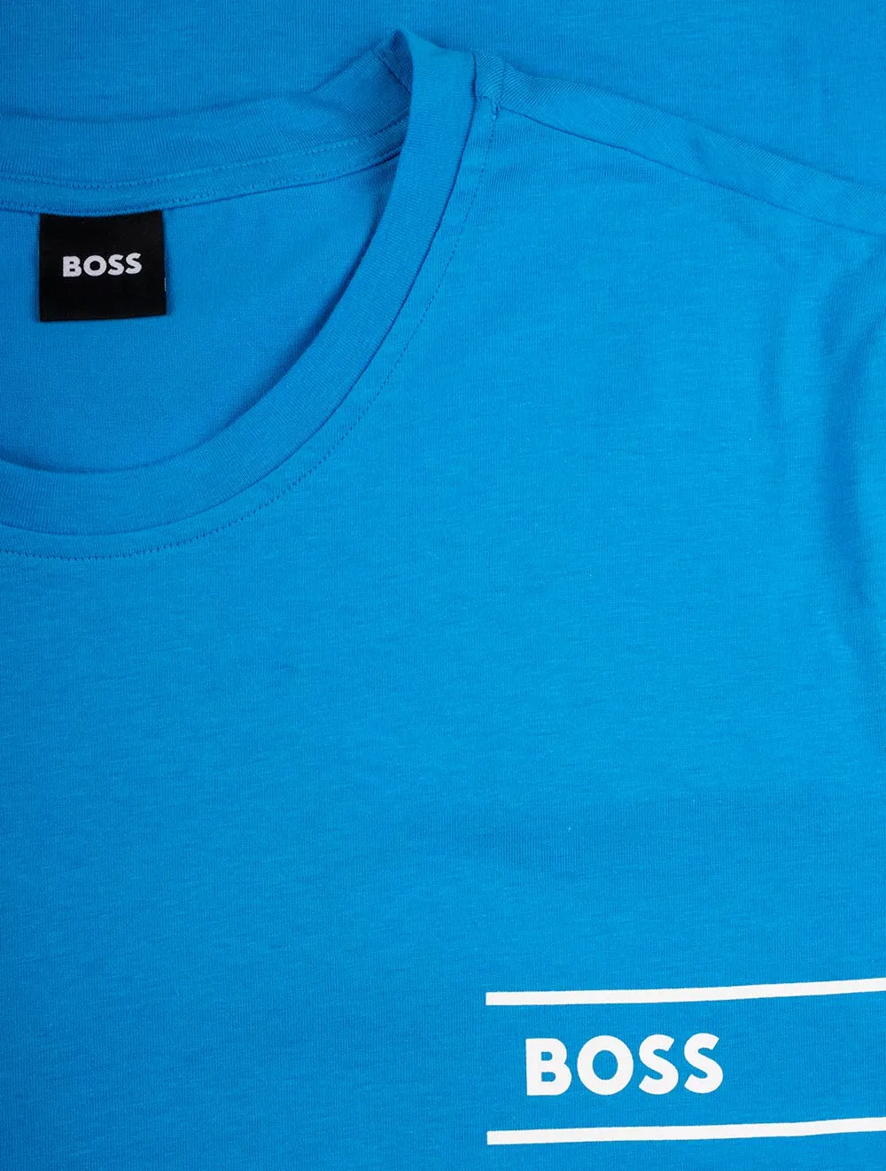 Loungewear Logo T-shirt Beacon Blue