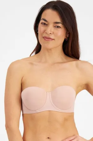 Luminous Strapless Bra (Nude)