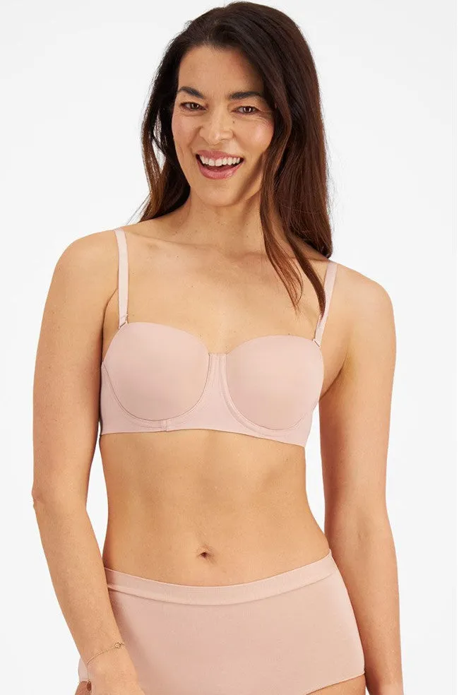 Luminous Strapless Bra (Nude)