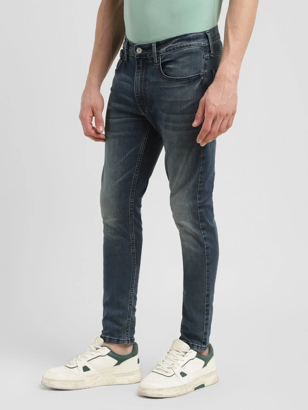 Men's 655'04 Dark Indigo Skinny Fit Mid Rise Jeans