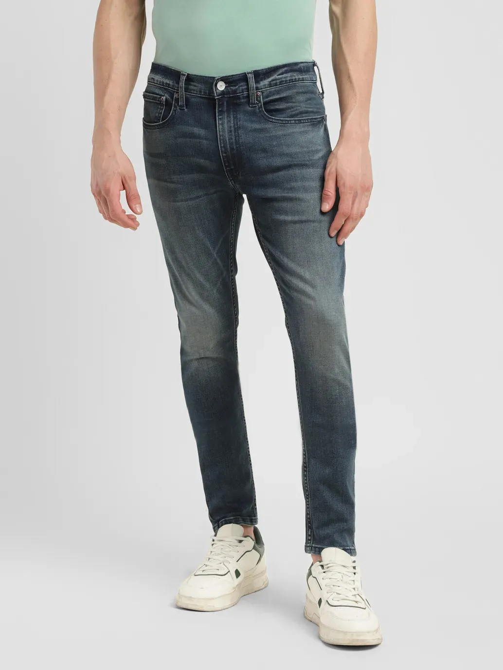 Men's 655'04 Dark Indigo Skinny Fit Mid Rise Jeans