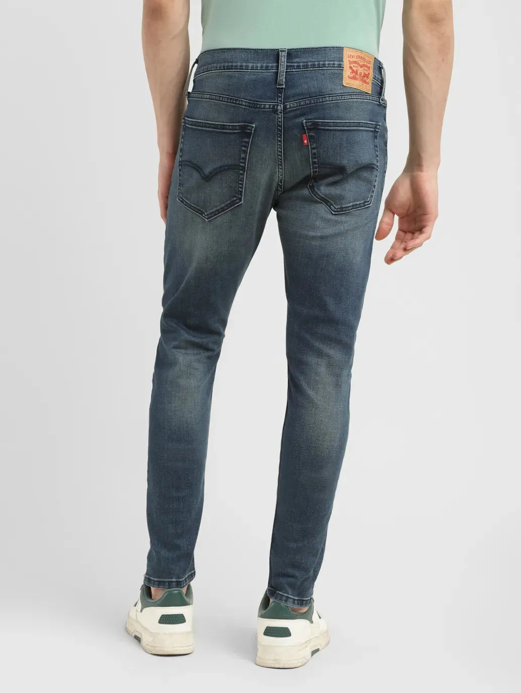 Men's 655'04 Dark Indigo Skinny Fit Mid Rise Jeans