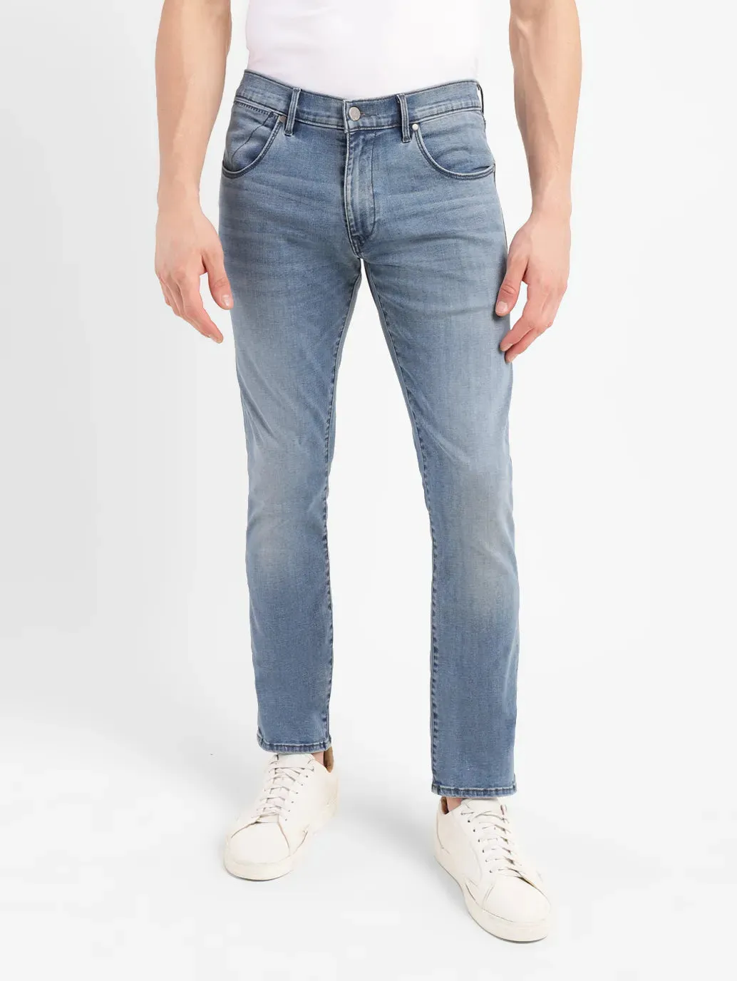 Men's 65504 Light Indigo Skinny Fit Mid Rise Jeans