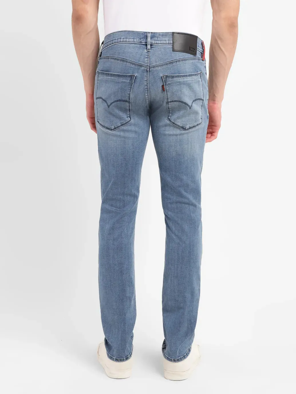 Men's 65504 Light Indigo Skinny Fit Mid Rise Jeans