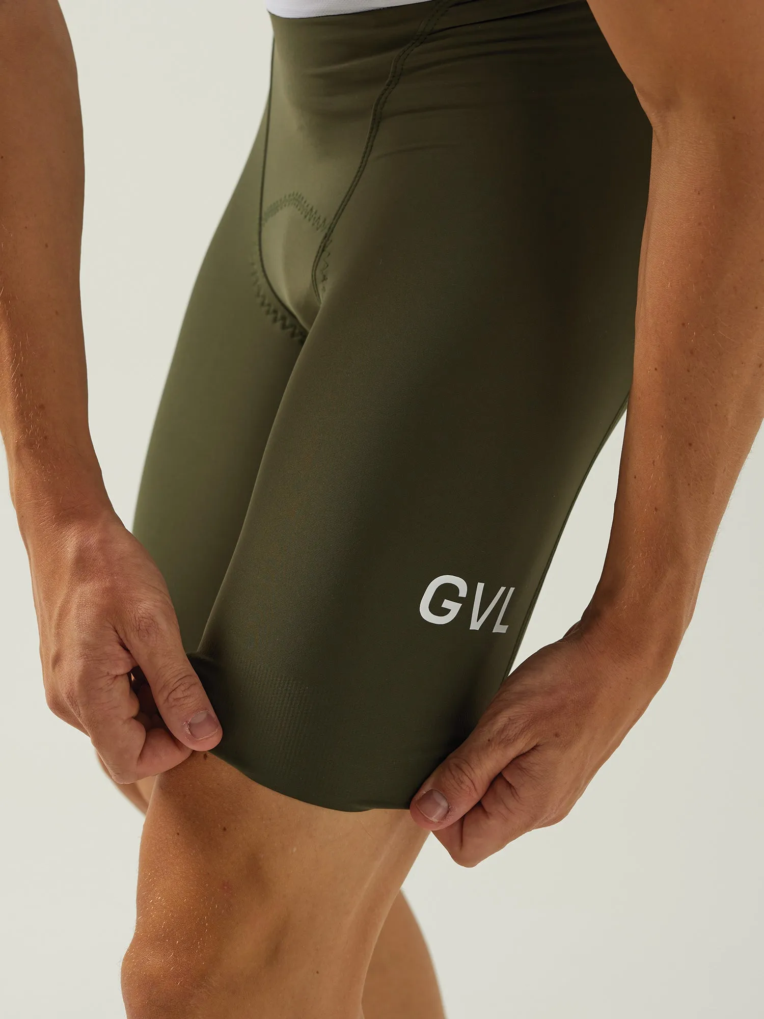 MEN’S HD PRO BIB SHORTS OLIVE