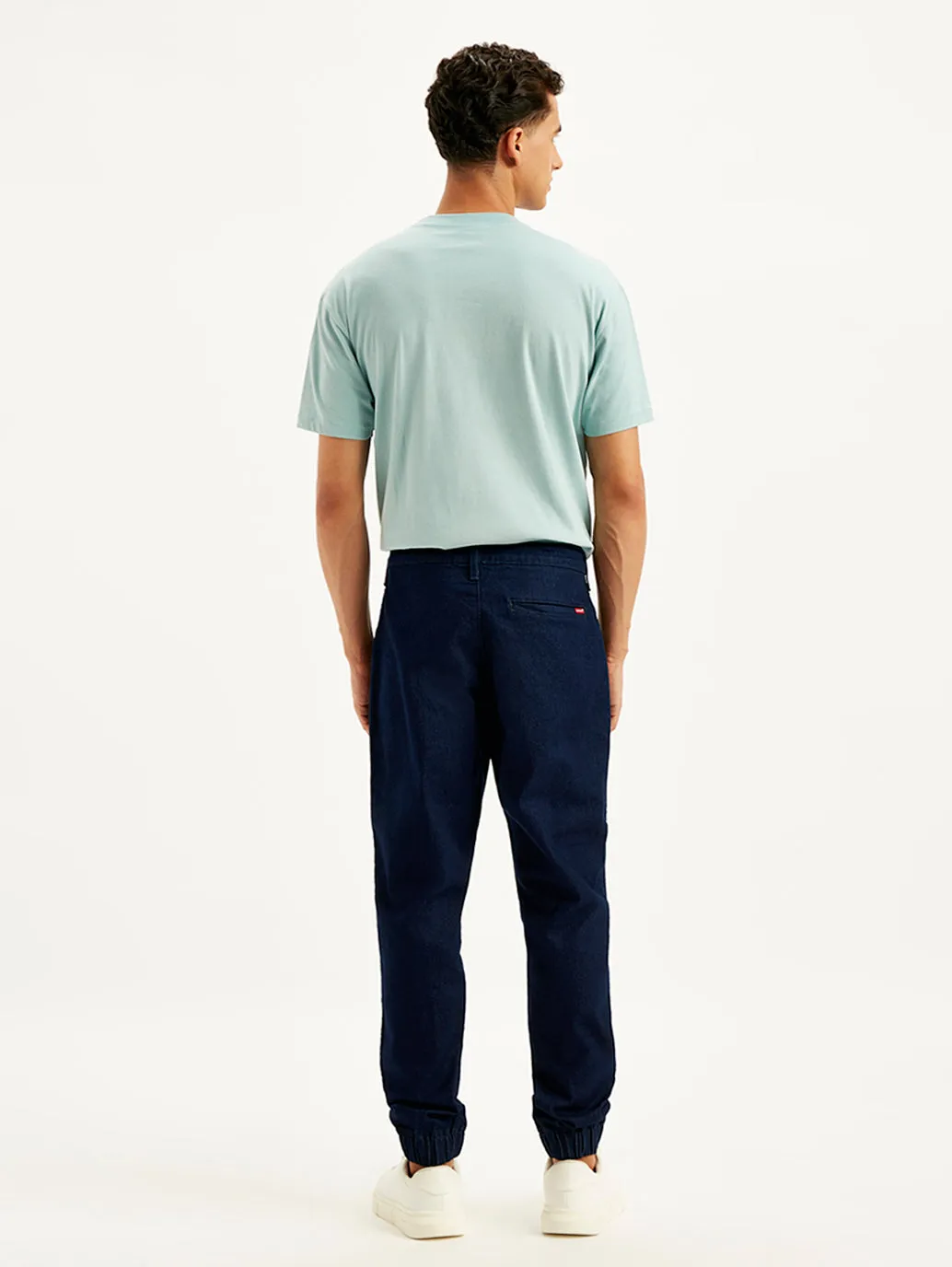 Men's Slim Fit Navy Joggers