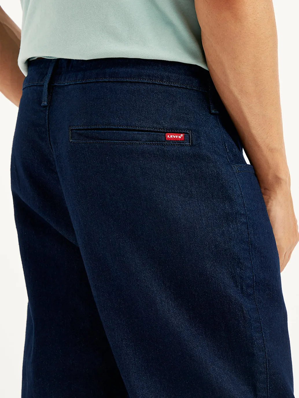 Men's Slim Fit Navy Joggers