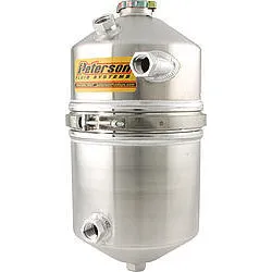 Peterson 4 Gallon Dry Sump Oil Tank - 4 Gallon Single Scavenge Inlet