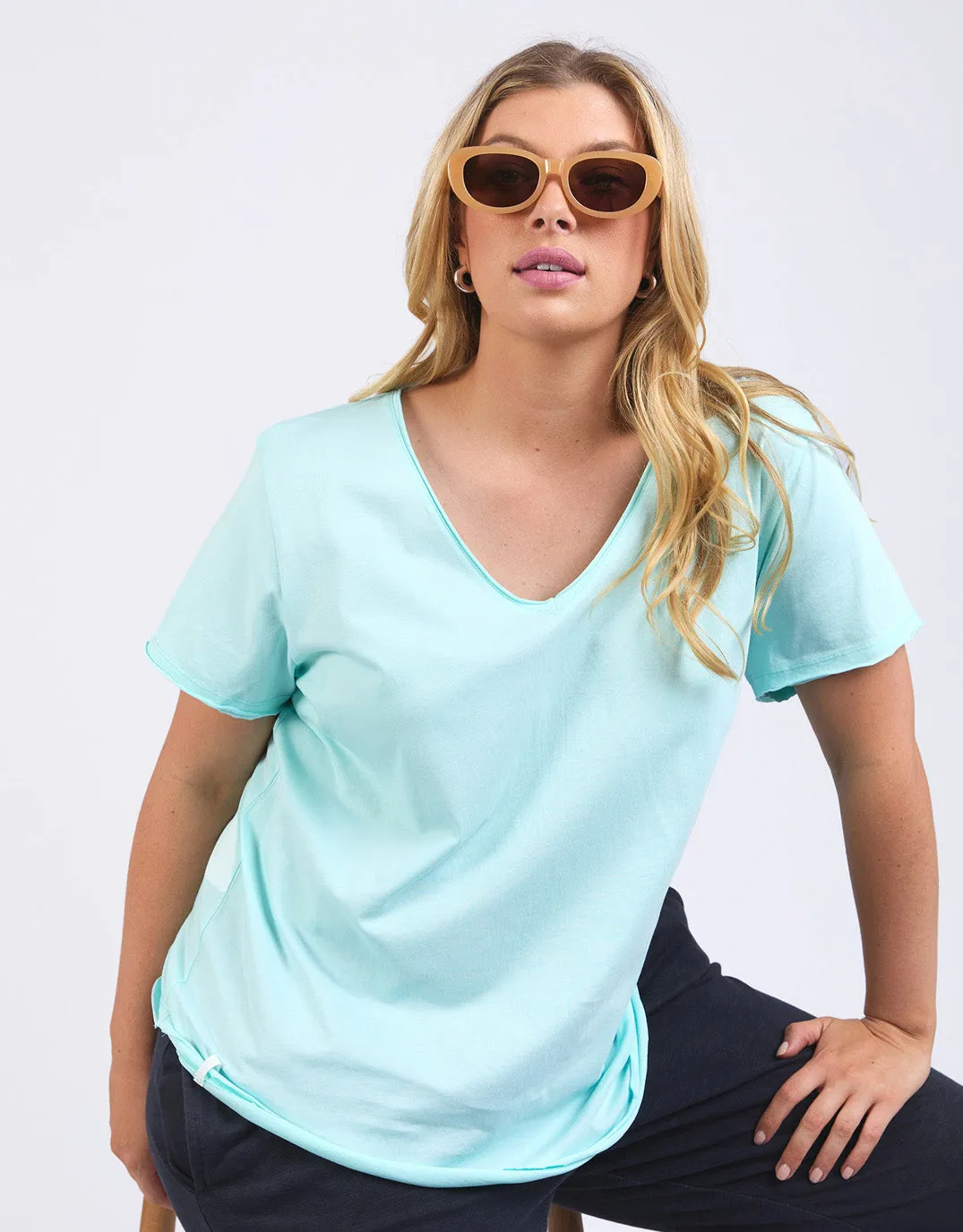 Pima Vee Tee - Tonic Blue