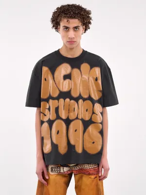 Relaxed Fit Logo Tee (CL0333-BLACK)