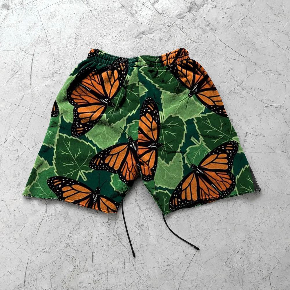 Retro casual loose street loose edge fashion shorts