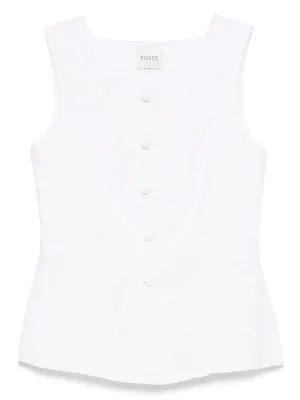 Rio Vest in Ivory