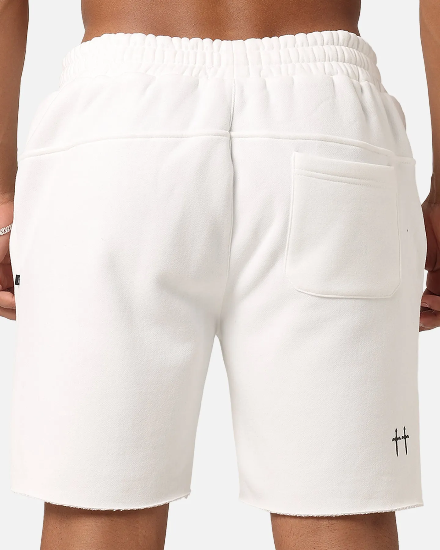 Saint Morta Bxnes Sweat Shorts Off White