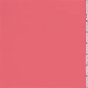 Salmon Orange Polyester Activewear Fabric