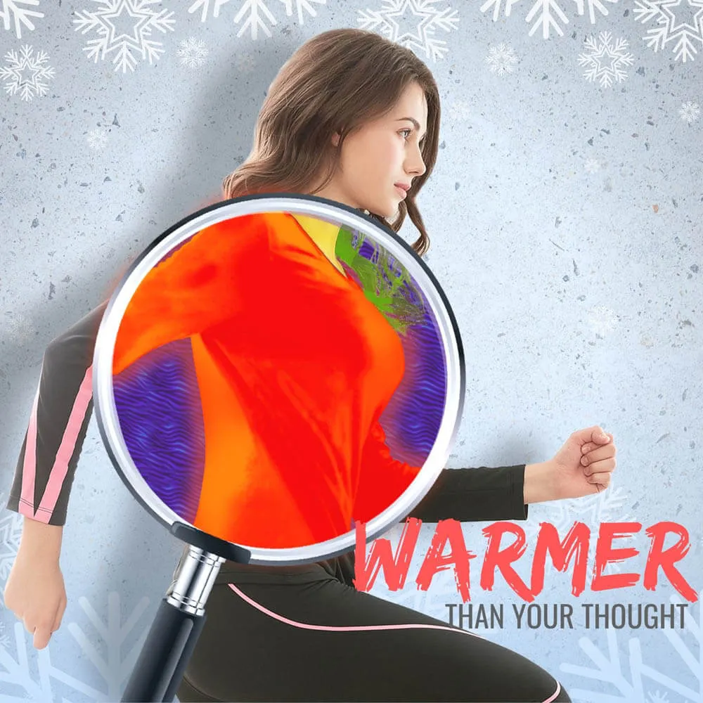Thermal Underwear For Woman (Black & Pink)