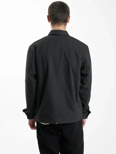 THRILLS - Jacob Plaid Jacket - Black