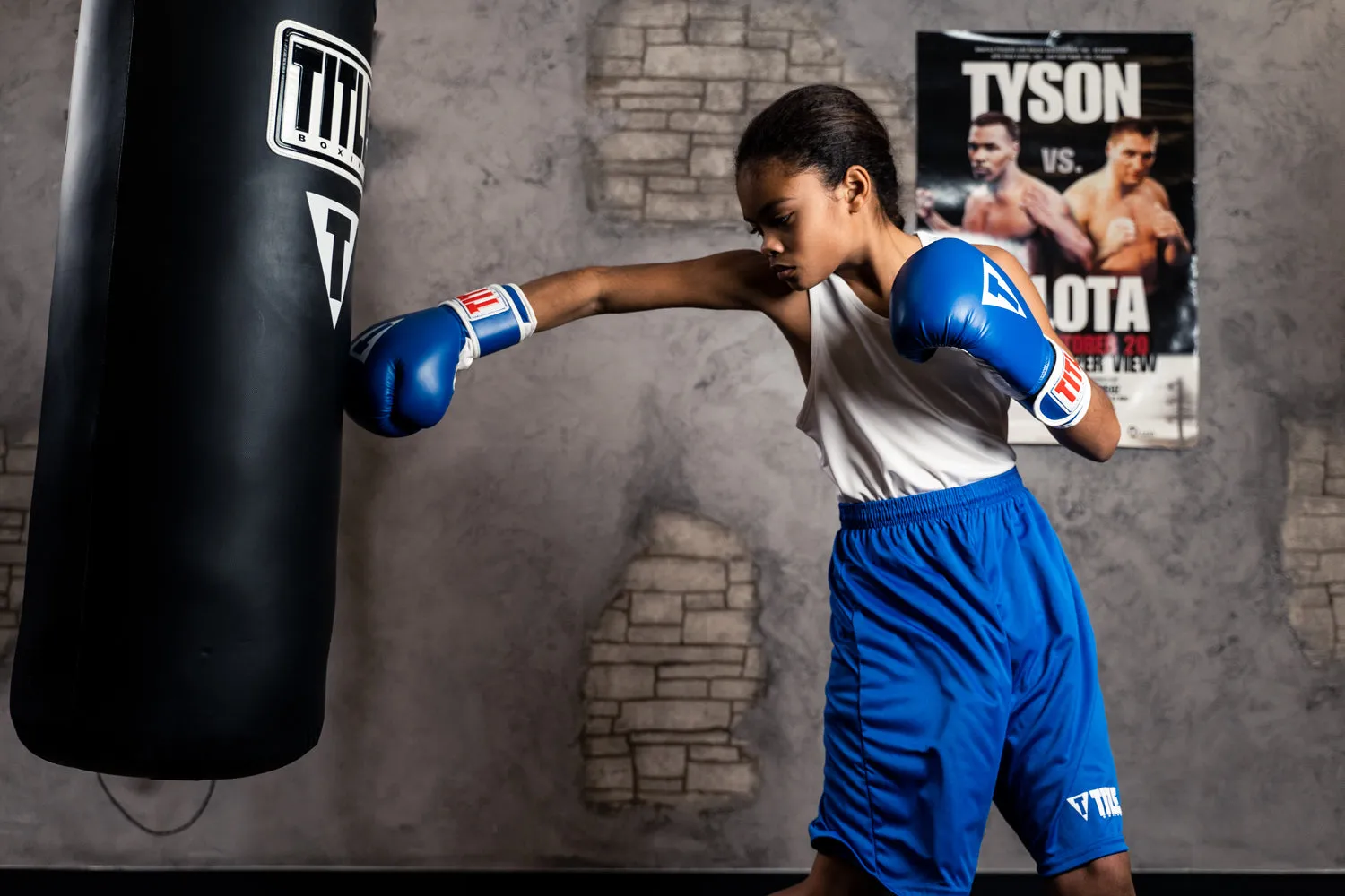 TITLE Boxing Aerovent Elite Racerback Boxing Jersey