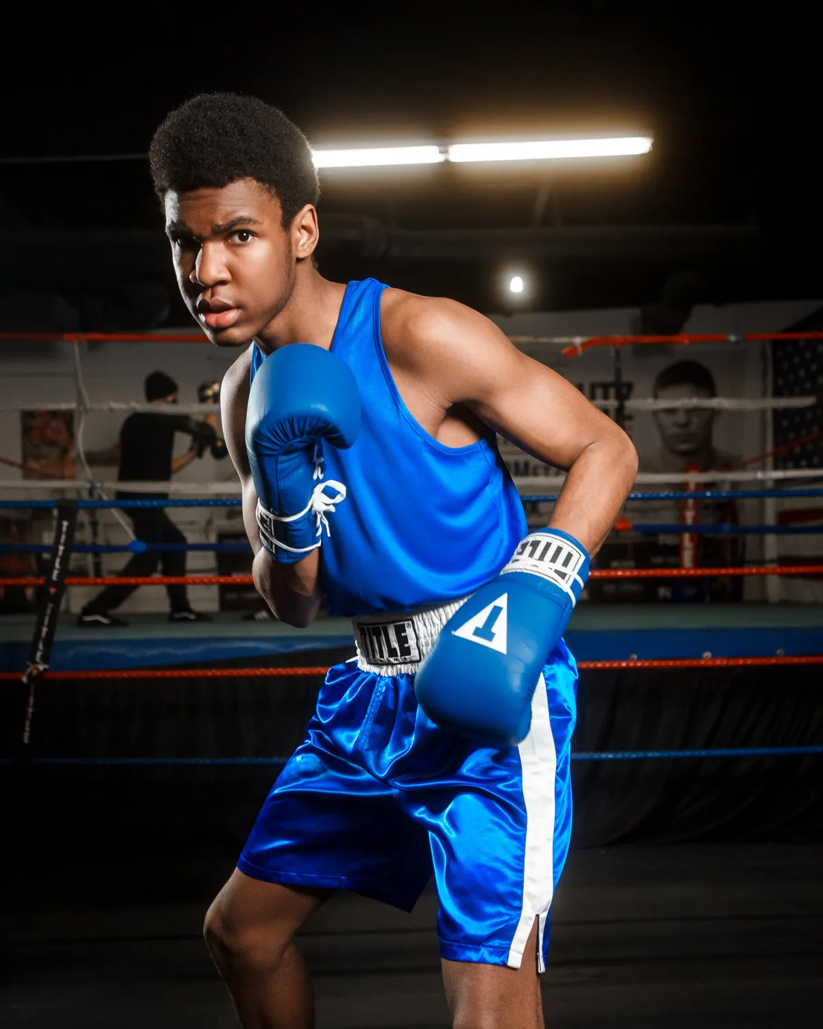 TITLE Boxing Aerovent Elite Racerback Boxing Jersey