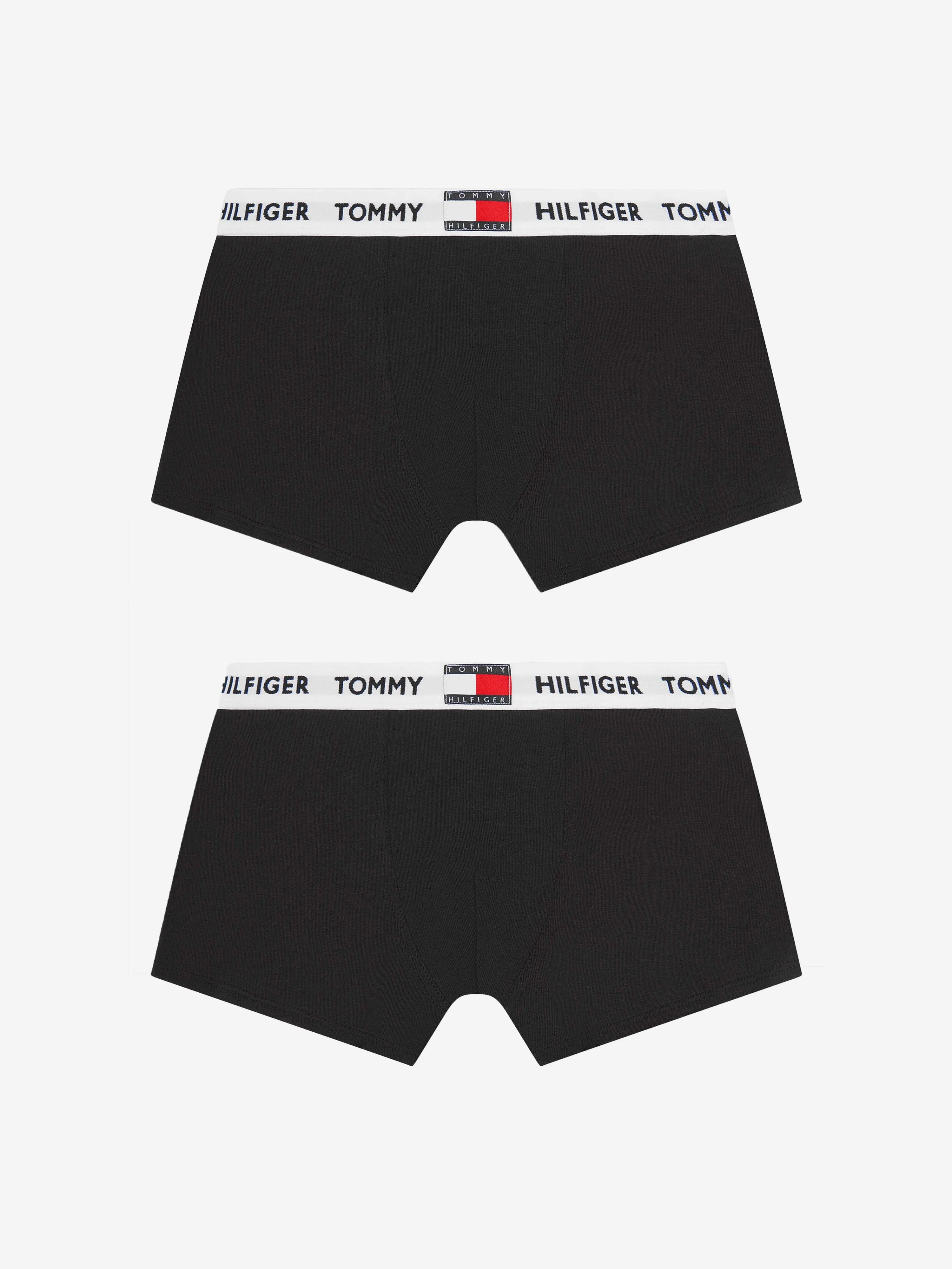 Tommy Hilfiger Boys Boxer Shorts Set (2 Pack) In Black