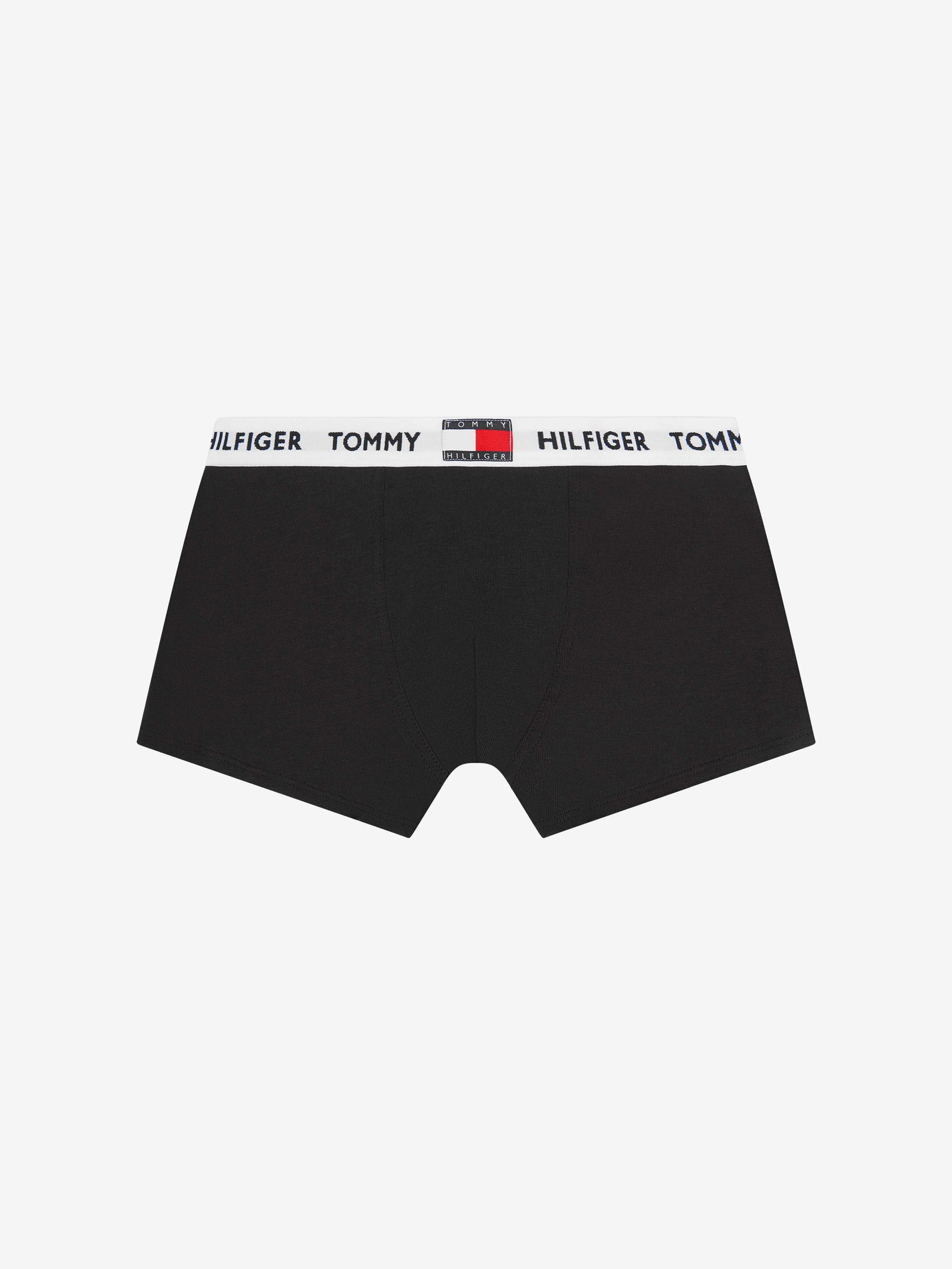 Tommy Hilfiger Boys Boxer Shorts Set (2 Pack) In Black