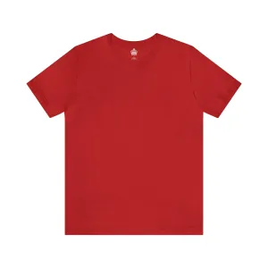 Unisex Jersey Short Sleeve Red T Shirt