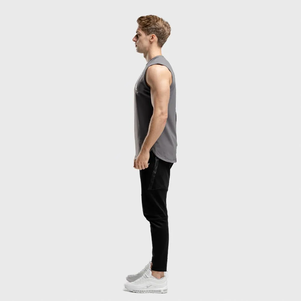 Warrior Cut-Off Tank - Grey
