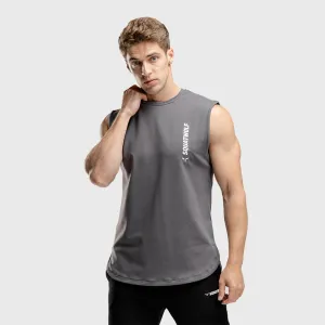 Warrior Cut-Off Tank - Grey
