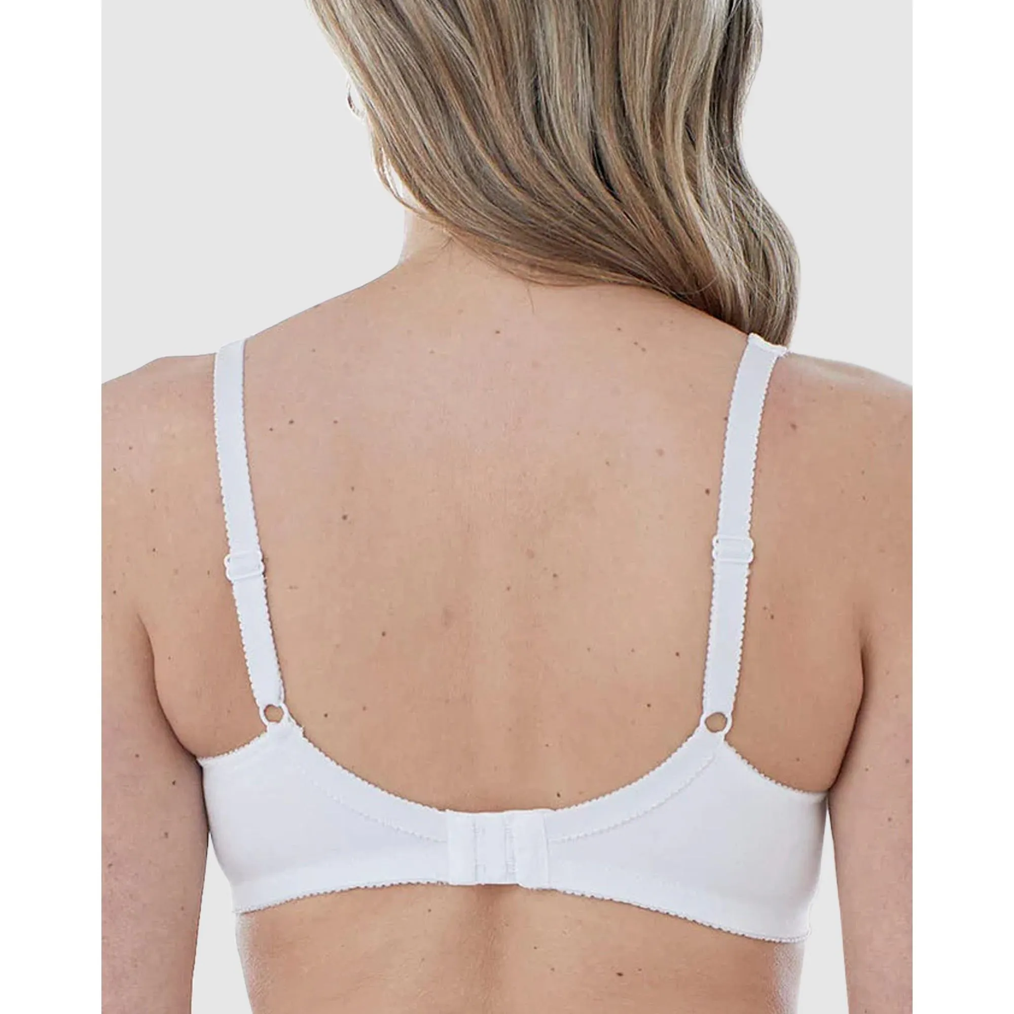 Wirefree Full Cup Unlined 100% Cotton Bra