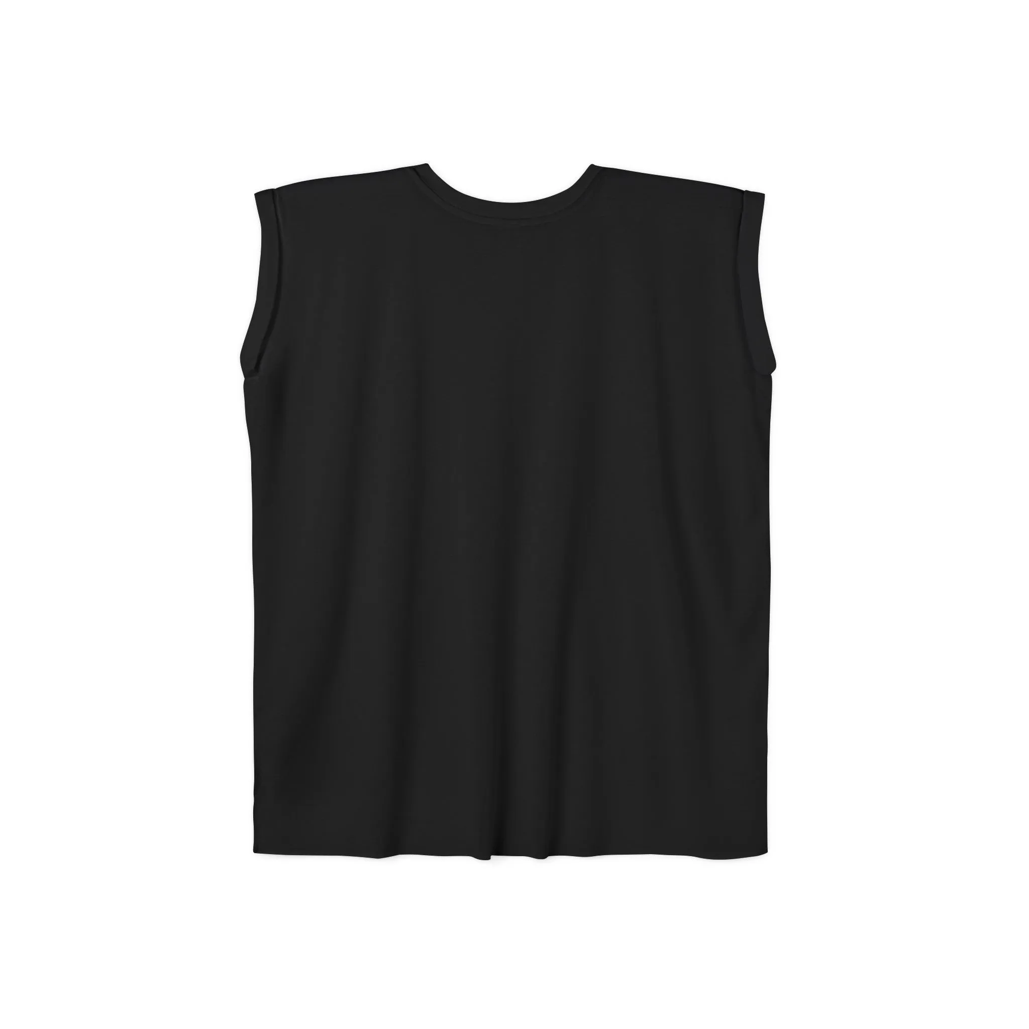 Women’s Flowy Rolled Cuffs Muscle Tee